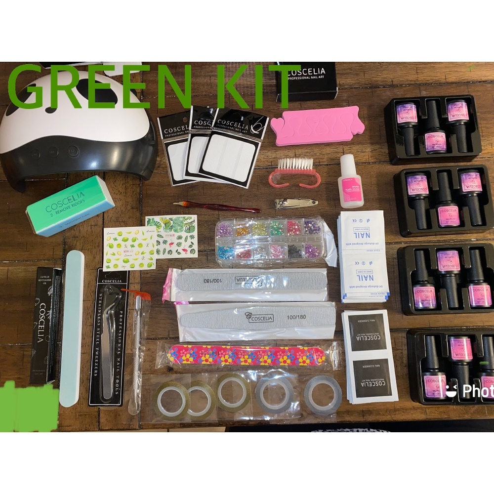 12 PCs Gel Polish Nail Kit